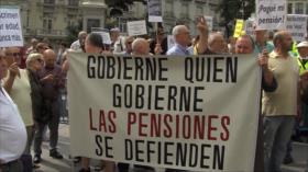Los pensionistas reivindican “pensiones dignas” en España 
