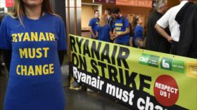 Huelga europea en Ryanair hace cancelar 80 vuelos en España
