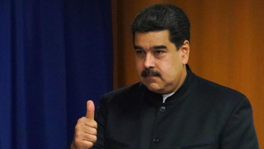 El presidente venezolano, Nicolás Maduro, en la sede de la ONU, 27 de septiembre de 2018. (Foto: AFP)