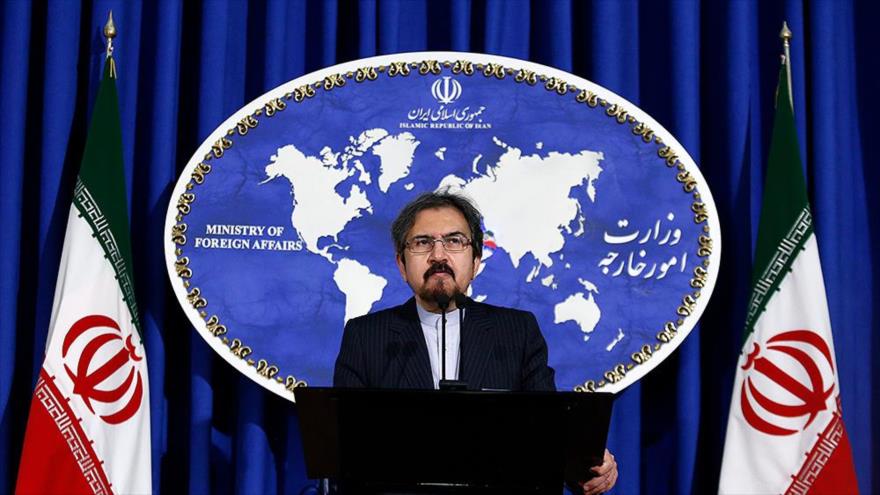 El portavoz de la Cancillería de Irán, Bahram Qasemi.
