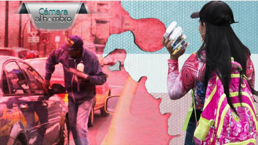 Cámara al Hombro: Trabajadores del semáforo en Santo Domingo