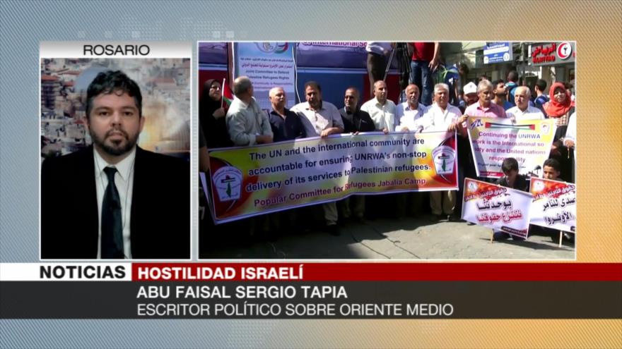 Sergio Tapia: La ONU es culpable de genocidio de pueblo palestino