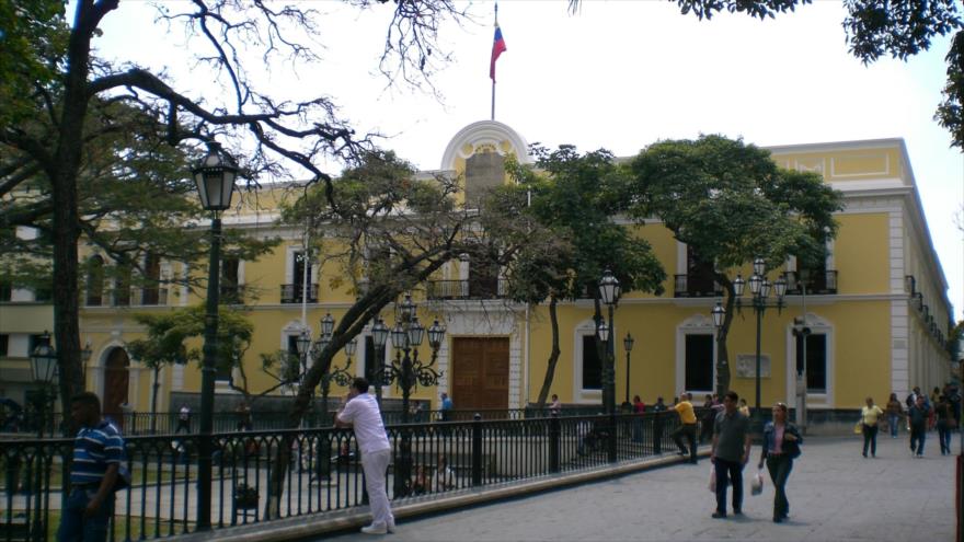 La sede de la Cancillería de Venezuela en Caracas, capital.
