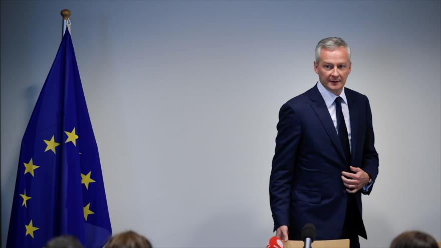El ministro de Finanzas de Francia, Bruno Le Maire, llega para una conferencia de prensa en Luxemburgo, 1 de octubre de 2018. (Foto:AFP)
