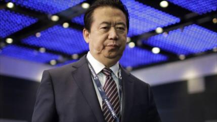 Interpol pide a China que aclare desaparición de su jefe chino