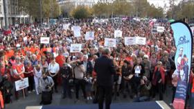 Miles de personas protestan en Francia en apoyo al Aquarius 