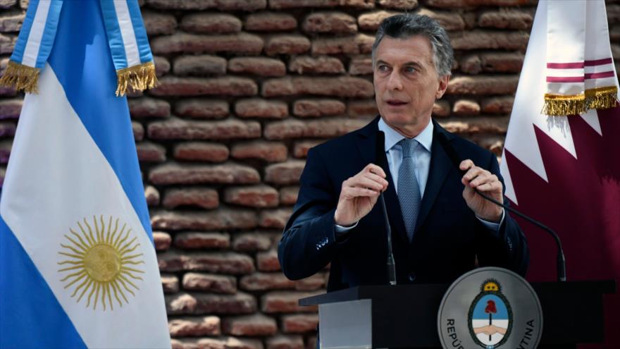 El presidente de Argentina, Mauricio Macri, Buenos Aires, 5 de octubre de 2018.