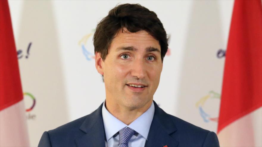 El primer ministro de Canadá, Justin Trudeau, en Yerevan Armenia, 12 de octubre de 2018 (Foto: AFP)