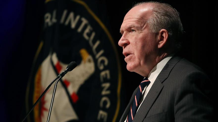 El exdirector de la Agencia Central de Inteligencia (CIA), John Brennan, da un discurso en Washington, 19 de septiembre de 2016. (Foto: AFP)