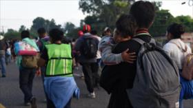 Caravana de migrantes avanza hacia EEUU, pese a amenazas de Trump