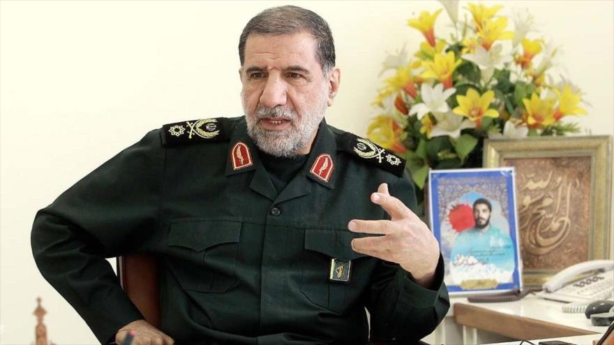 El general de brigada Ebrahim Kosari, comandante adjunto de la base Sarallah del Cuerpo de Guardianes de la Revolución Islámica (CGRI) de Irán.