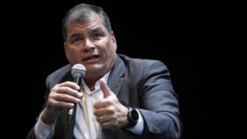 Rafael Correa critica a EEUU por creerse el dueño del universo