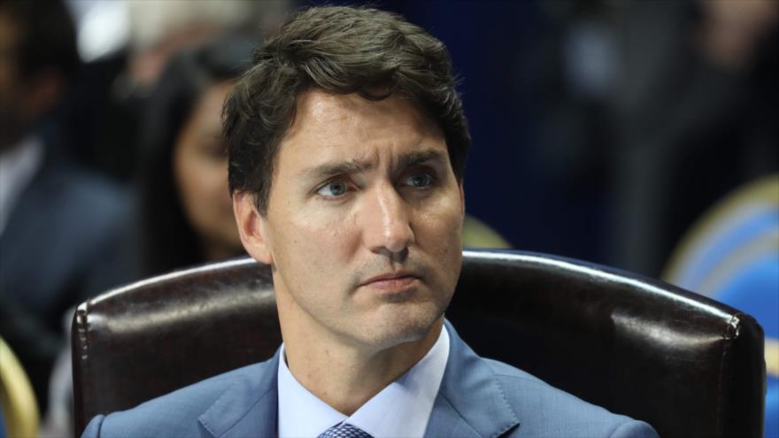 El primer ministro canadiense, Justin Trudeau, en la 17.ª cumbre de países francófonos en Ereván, Armenia, 12 de octubre de 2018. (Foto: AFP)