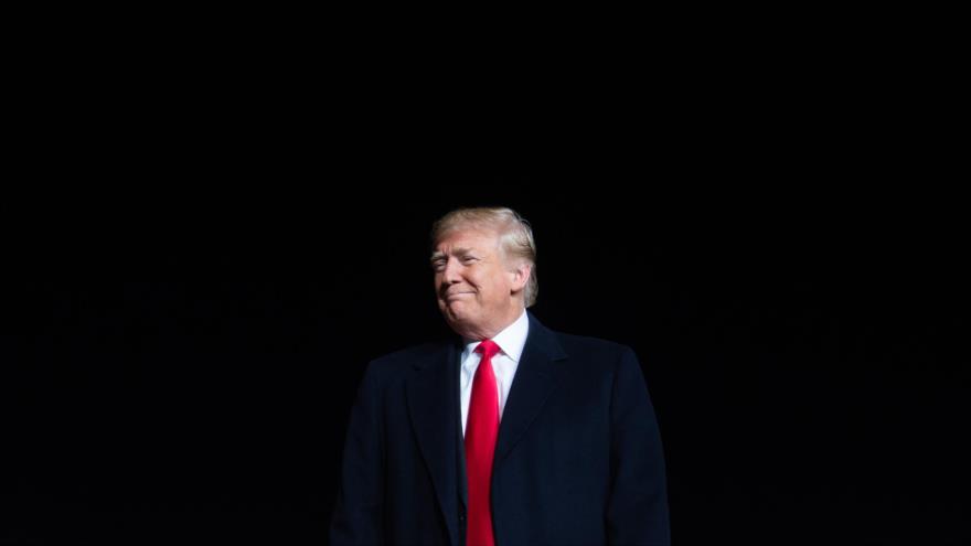 El presidente de EE.UU., Donald Trump, en un mitin de campaña en Mosinee, Wisconsin, 24 de octubre de 2018. (Foto: AFP)