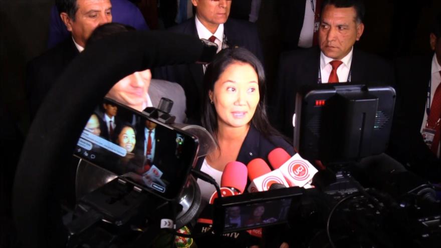 En Perú libertad de hija de Fujimori queda en suspenso