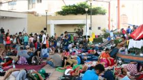 La caravana de migrantes se mantiene firme para llegar a EEUU