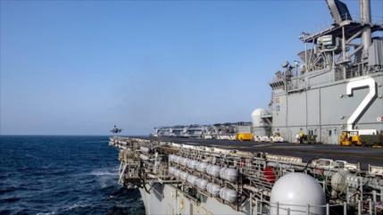 ‘Barcos iraníes se acercan a buque de EEUU en el Golfo Pérsico’