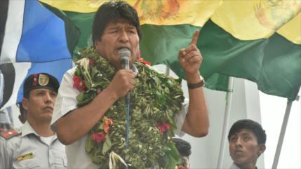Morales: Trump protege a los dictadores y ataca a pueblos libres