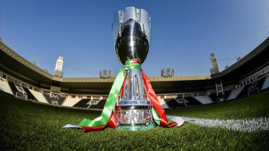 La Supercopa de fútbol de Italia.