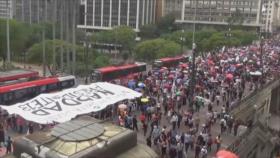 Partidarios de Haddad dan últimas marchas antes del balotaje