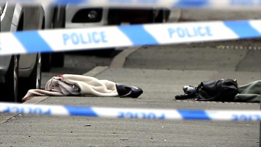Escenario del asesinato de la diputada laborista británica Joanne Cox por un ultraderechista demente, 16 de junio de 2016. (Foto: Unilad).
