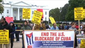 Activistas exigen al Gobierno de EEUU levantar bloqueo a Cuba