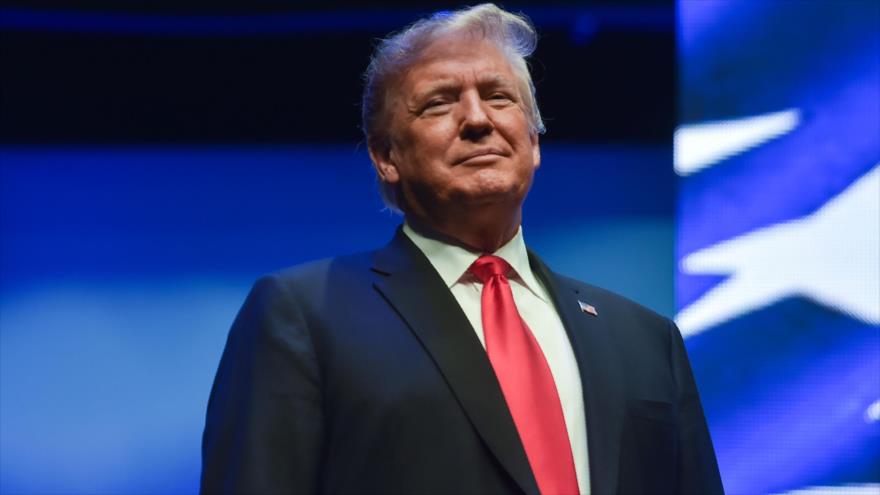 El presidente de EE.UU., Donald Trump, en la Convención de Agricultores del Futuro de América, en Indianápolis, 27 de octubre de 2018. (Foto: AFP)