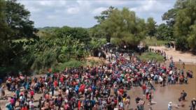 Muere otro hondureño en nueva caravana de migrantes