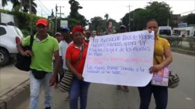 Campesinos marchan por incumplimiento del Gobierno colombiano