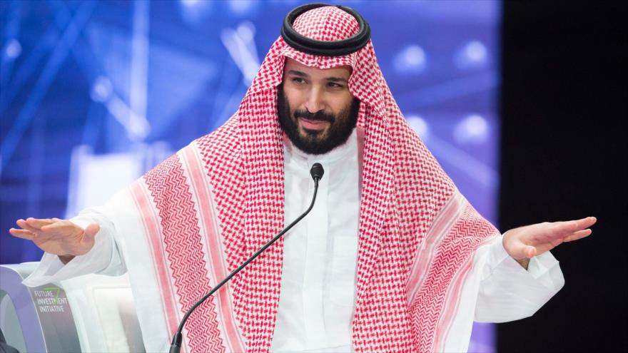 El príncipe heredero saudí, Muhamad bin Salman, en el foro de inversores Future Investment Initiative, Riad, 24 de octubre de 2018. (Foto: AFP)