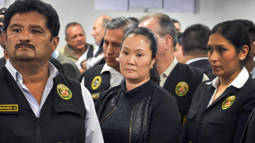 Juez peruano dicta 36 meses de prisión preventiva a Keiko Fujimori