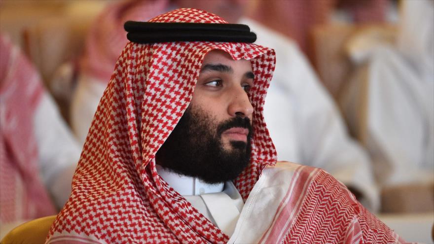 Príncipe heredero saudí, Muhamad Bin Salman, en un foro económico en Riad (capital), 23 de octubre de 2018. (Foto: AFP).