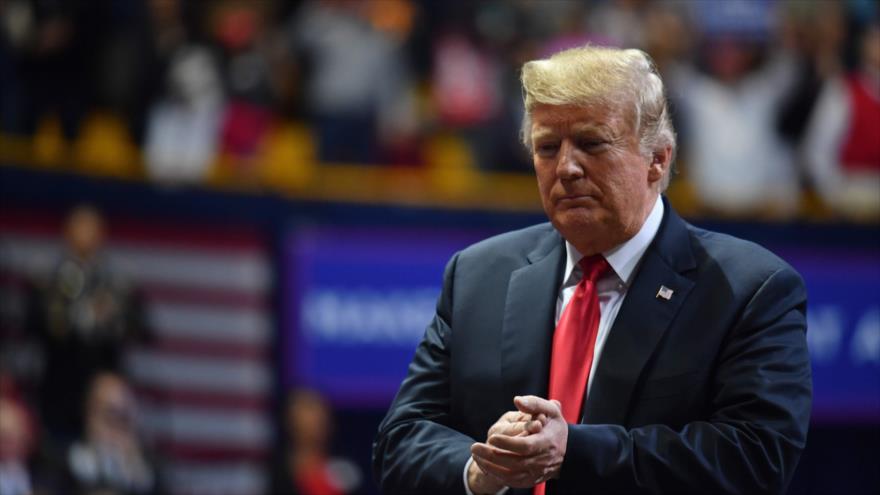 Donald Trump, presidente de EE.UU., en un acto público en Chattanooga (EE.UU.), 4 de noviembre de 2018. (Foto:AFP)