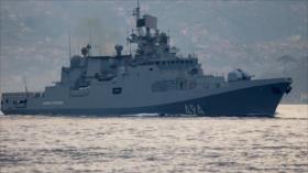 Rusia envía al Mediterráneo su buque de guerra más nuevo