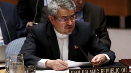 Irán pide a ONU condena a embargos ilegales y unilaterales de EEUU