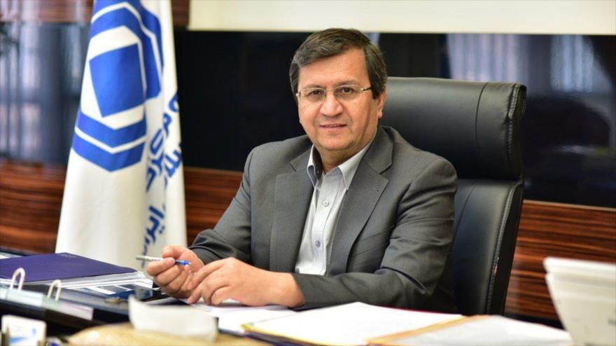 El presidente del Banco Central de Irán, Abdolnaser Hemati.