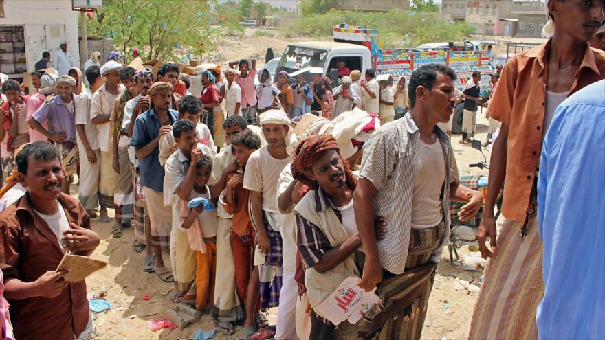 Yemeníes desplazados en la provincia de Hajjah, noroeste del país, 1 de septiembre de 2018. (Foto: AFP).