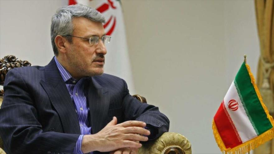 El embajador iraní en el Reino Unido, Hamid Baidineyad.
