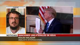 Salazar: Sanciones antiraníes de EEUU afectan a gente común