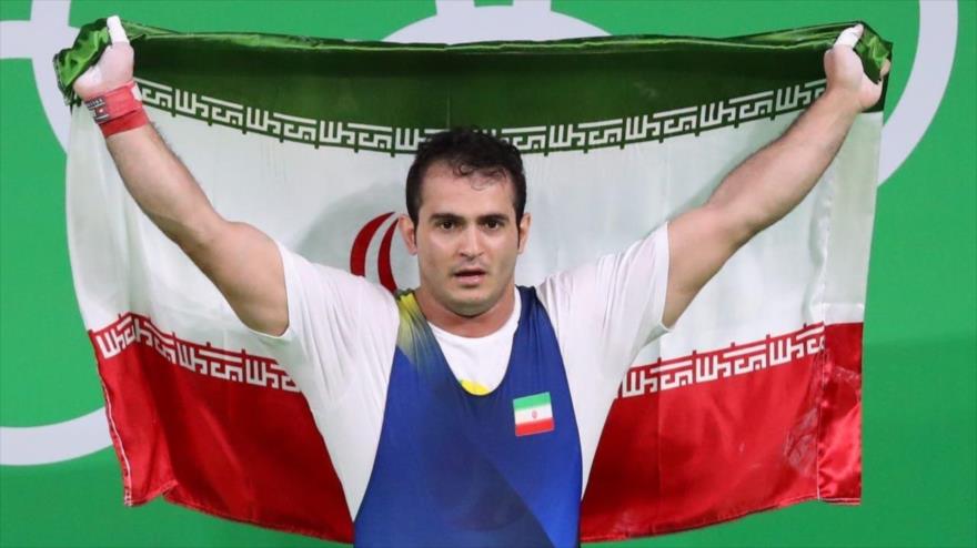 Levantador iraní bate tres récords en Mundial de Halterofilia