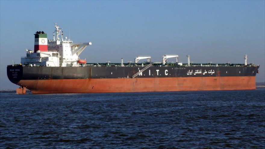 Un buque de la Compañía Nacional de Petróleo de Irán (NIOC, por sus siglas en inglés).