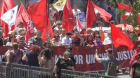 Paro nacional en Chile contra el desempleo y los bajos salarios