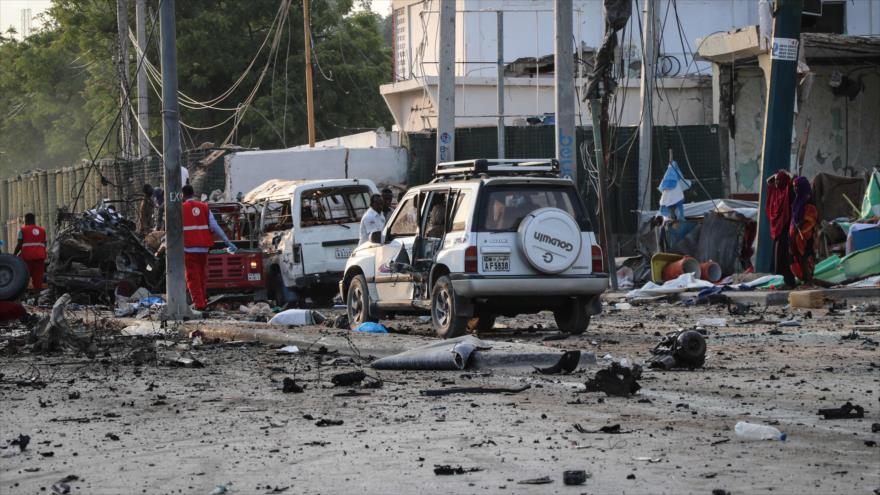 Atentado múltiple deja 20 muertos y 40 heridos civiles en Somalia | HISPANTV