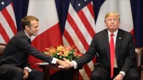 Trump critica ‘insultante’ idea de Macron sobre ejército europeo