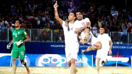 Irán vence a Egipto en la Copa Intercontinental de Fútbol Playa