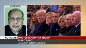 Bigio: Agendas belicistas y racistas de Trump le acorralan más