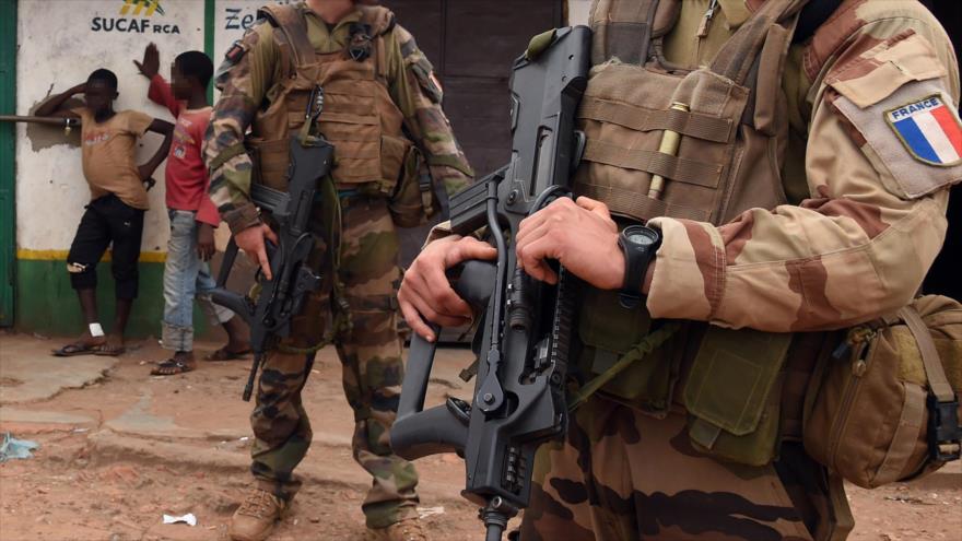Las tropas francesas en la República Centroafricana (RCA).