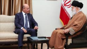 Líder de Irán urge a Irak a preservar su unidad nacional 