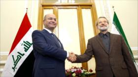 Irán ensalza la derrota de complots enemigos para golpear a Irak