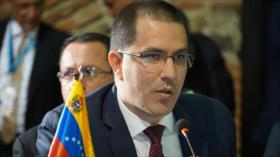 Canciller venezolano reprocha al Gobierno colombiano su oportunismo